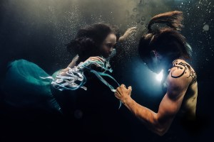 Mermaid and Warrior Underwater shoot by ilse moore and fuaad abdool Models: Bianca Koyaba and Fuaad Stylist and creative director: Fuaad Abdool