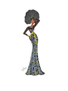 Afro mama