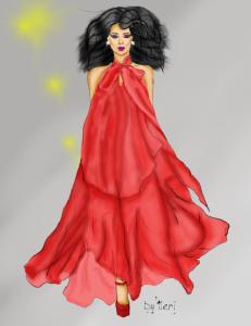 firery lady sbtillustrations
